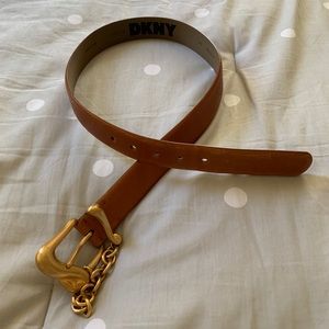 Donna Karan New York Womens Leather Belt